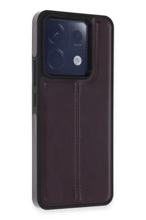 Newface Xiaomi Redmi Note 13 Pro 5G Kılıf Ozzi Kapak - Derin Mor