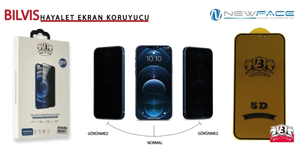 Bilvis Hayalet Cam Ekran Koruyucu