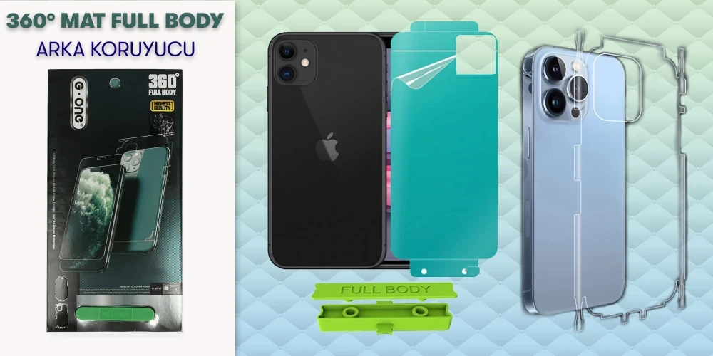 360 Mat Full Body Arka Koruyucu