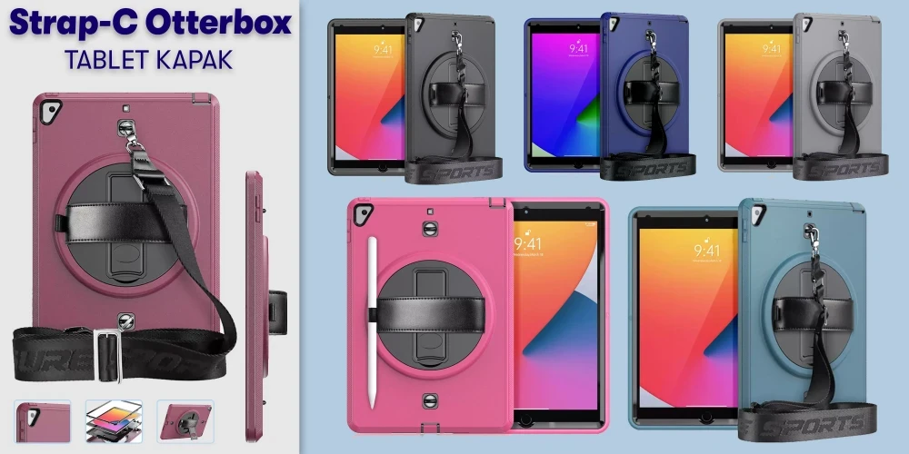 Strap-C Otterbox Tablet Kapak