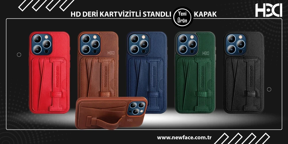 HD Deri Kartvizitli Kapak