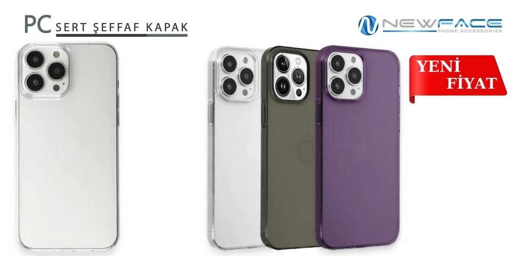 Pc Sert Şeffaf Kapak