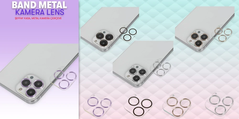 Band Metal Kamera Lens
