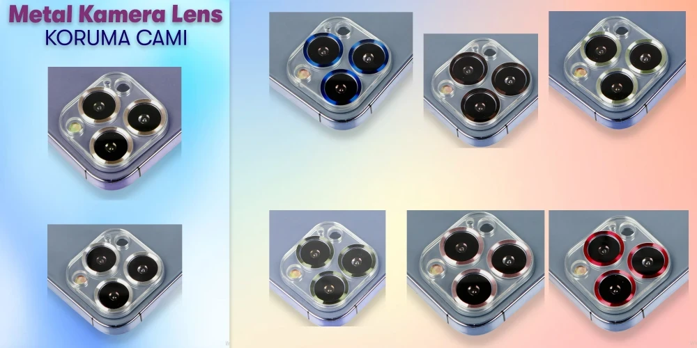 Metal Kamera Lens Koruma Cam