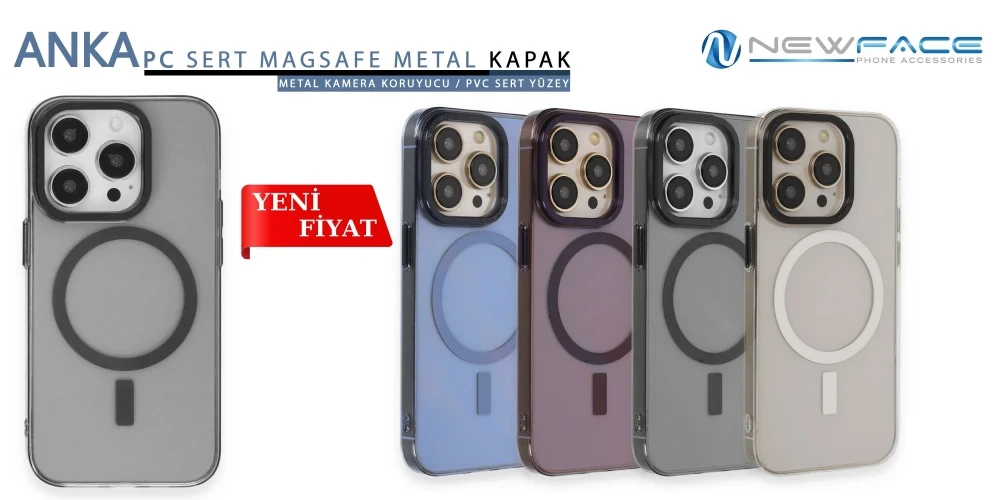 Anka PC Magneticsafe Sert Metal Kapak
