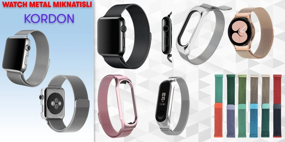 Metal Mıknatıslı Kordon