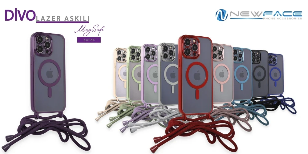 Divo Lazer Askılı Magsafe Kapak