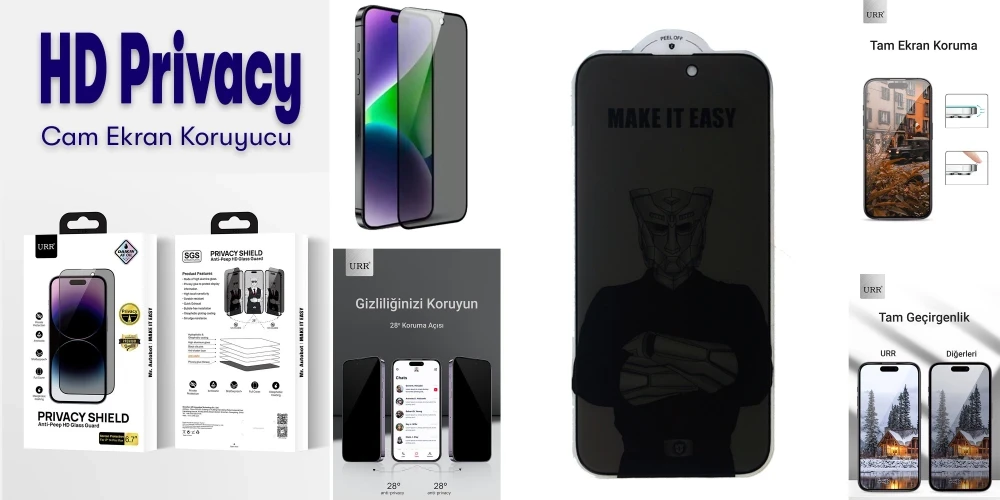 HD Privacy Cam Ekran Koruyucu