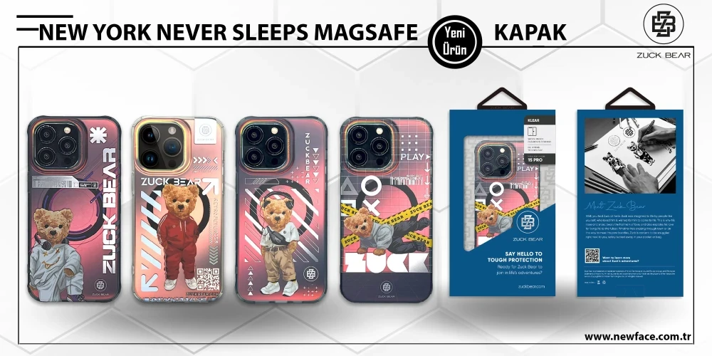 New York Never Sleeps Magsafe Kapak