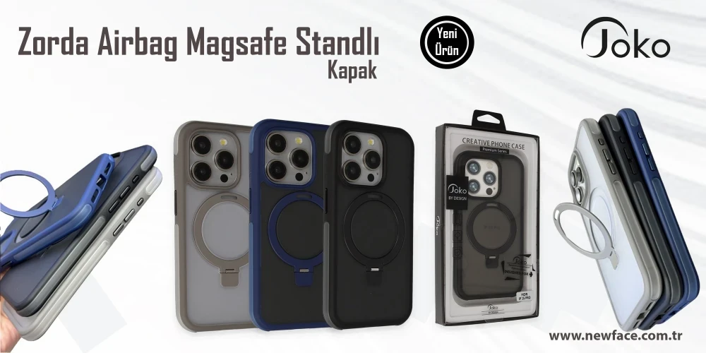 Zorda Airbag Magsafe Standlı Kapak