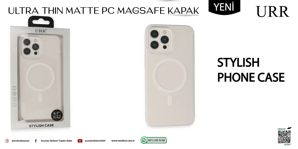 Ultra Thin Matte PC Magsafe Kapak