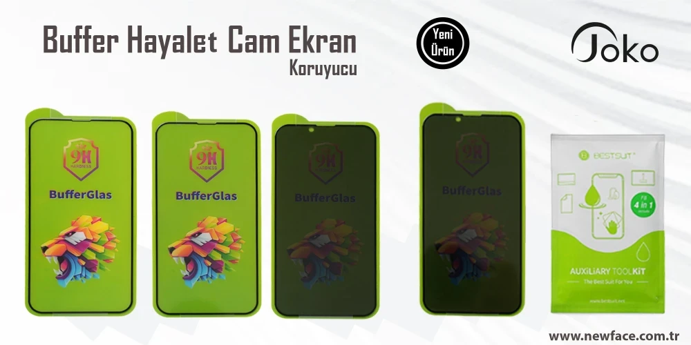 Buffer Hayalet Cam Ekran Koruyucu