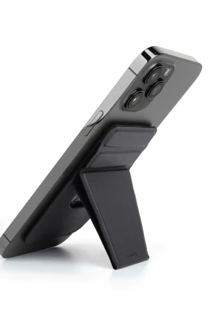 Uniq Lyft Manyetik Standlı Kartlık - Siyah