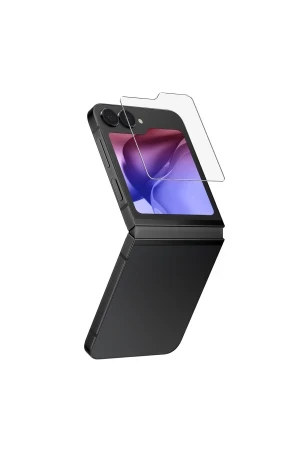 Uniq Samsung Galaxy Z Flip 6 Optix Vivid Cam Ekran Koruyucu - Siyah