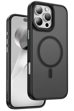 Keephone iPhone 16 Pro Mago Pro Magsafe Kılıf - Siyah Titanyum