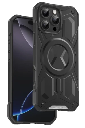 Keephone iPhone 16 Pro Max Monarch Magsafe Kılıf - Siyah