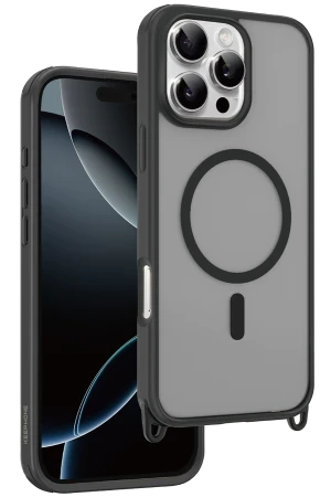 Keephone iPhone 16 Pro MagArmor Magsafe Kılıf - Siyah