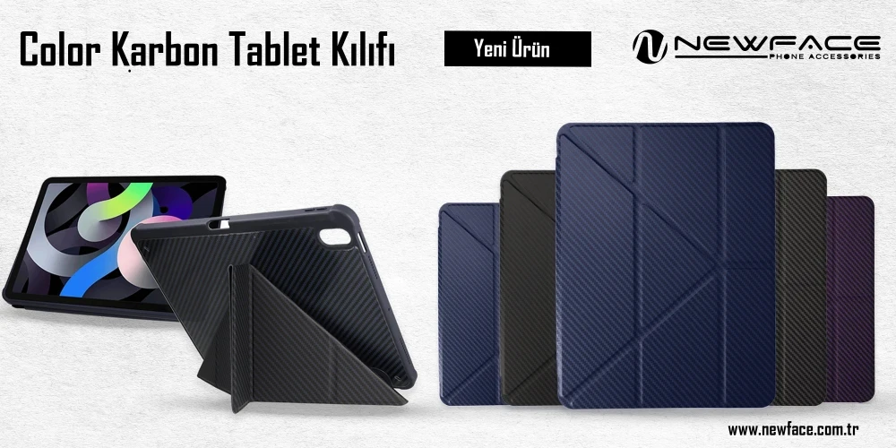 Color Karbon Tablet Kılıfı