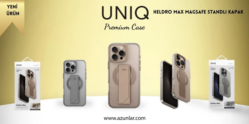 Heldro Max Magsafe Standlı Kapak