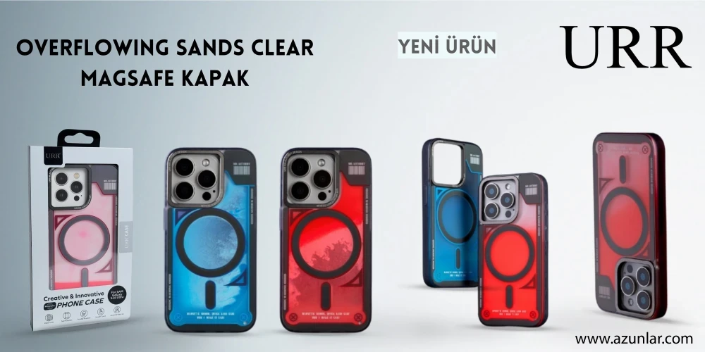 Overflowing Sands Clear Magsafe Kapak