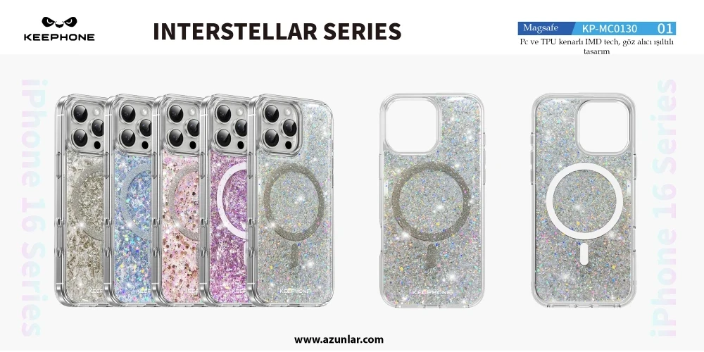 Interstellar Glitter Magsafe Kılıf