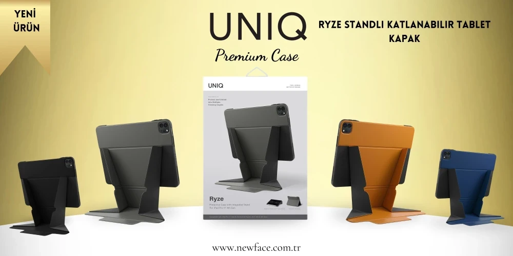 Ryze Standlı Katlanabilir Tablet Kapak
