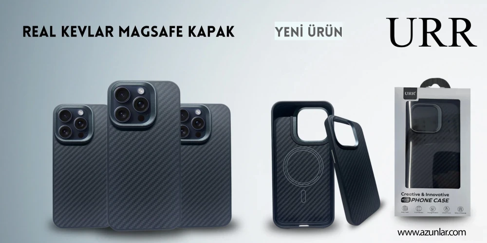 Real Kevlar Magsafe Kapak