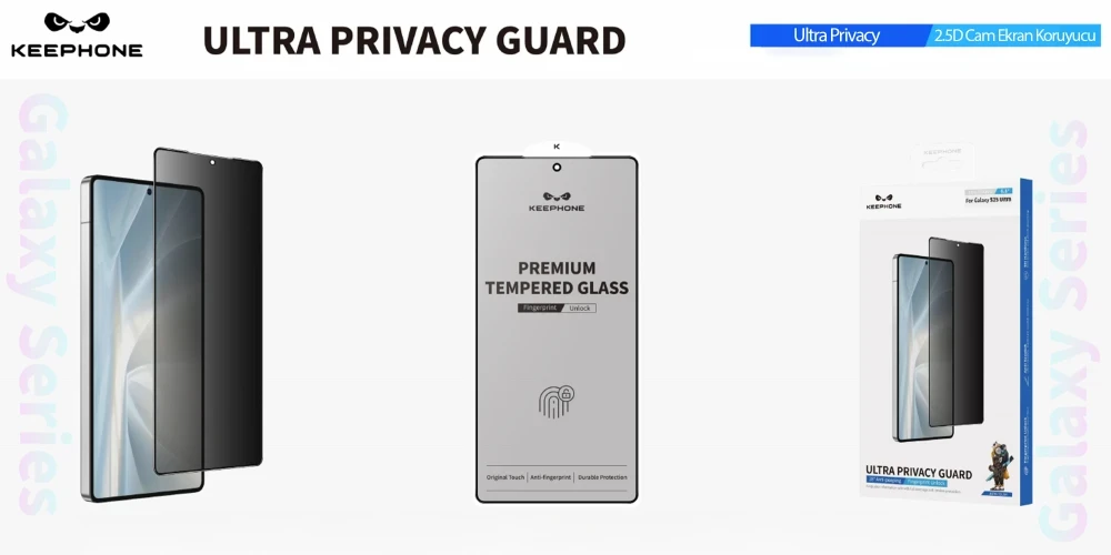 Ultra Privacy 2.5D Cam Ekran Koruyucu