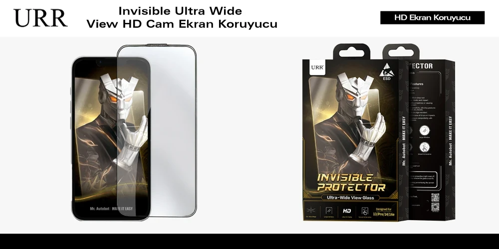 Invisible Ultra Wide View HD Cam Ekran Koruyucu