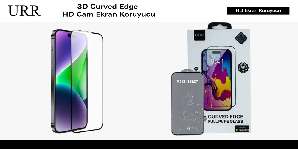 3D Curved Edge HD Cam Ekran Koruyucu