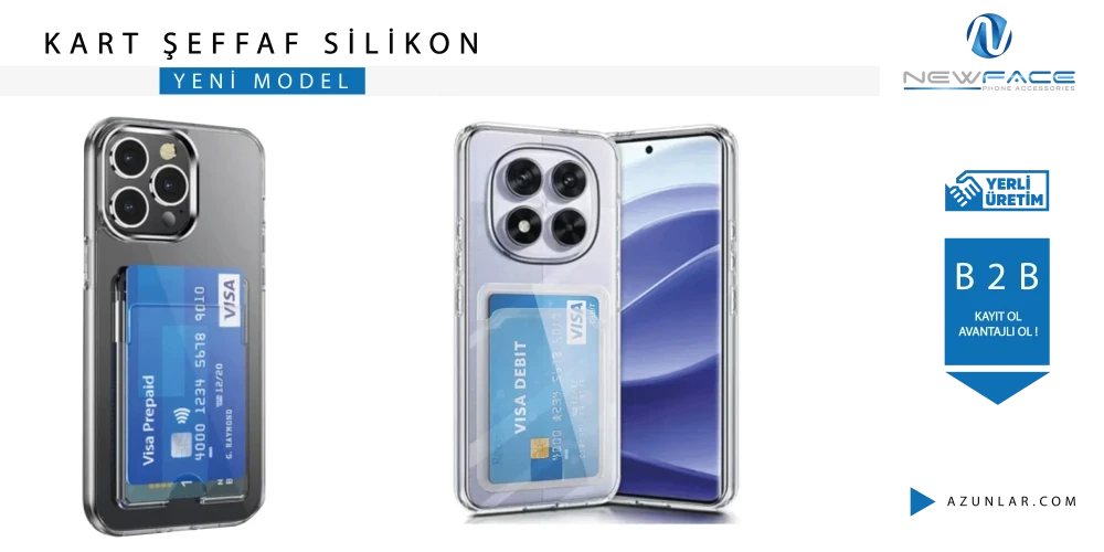 Kart Şeffaf Silikon