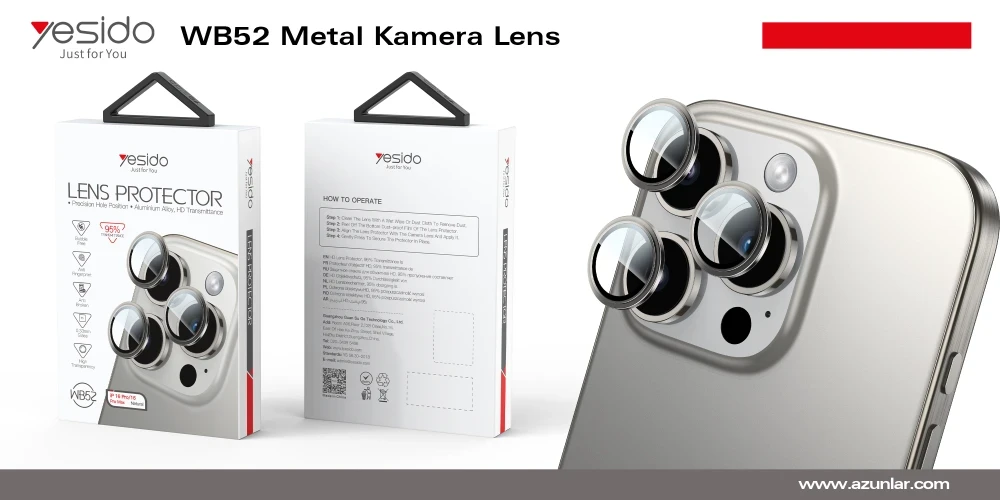 WB52 Metal Kamera Lens