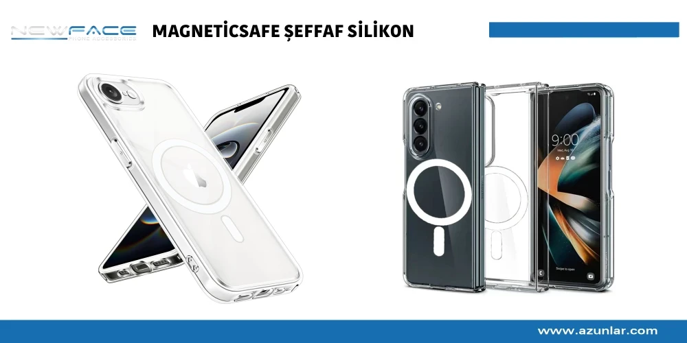 Magneticsafe Şeffaf Silikon