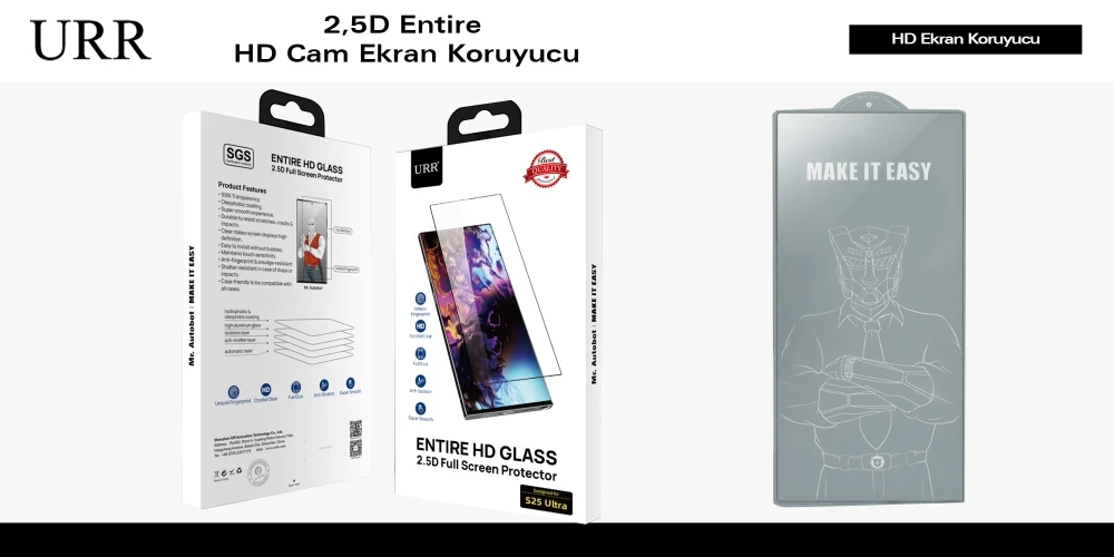 2.5D Entire HD Cam Ekran Koruyucu