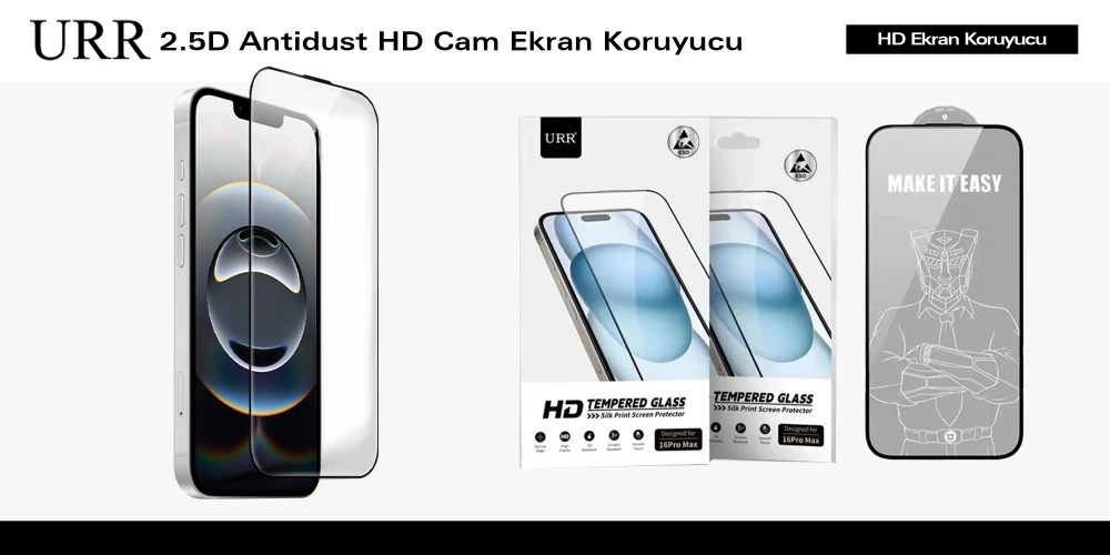 2.5D Antidust HD Cam Ekran Koruyucu