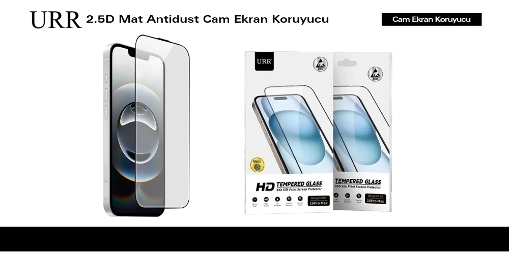 2.5D Mat Antidust Cam Ekran Koruyucu
