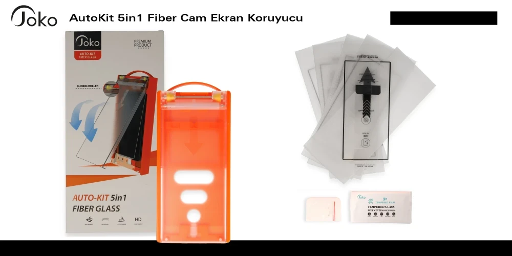 AutoKit 5in1 Fiber Cam Ekran Koruyucu