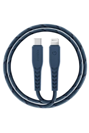 Energea C94 NyloFlex 1.5M 100W Type-C to Lightning PD Hızlı Şarj Kablo - Lacivert