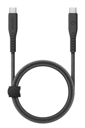Energea Flow 1.5M 240W Type-C to Type-C PD Hızlı Şarj Kablo - Siyah