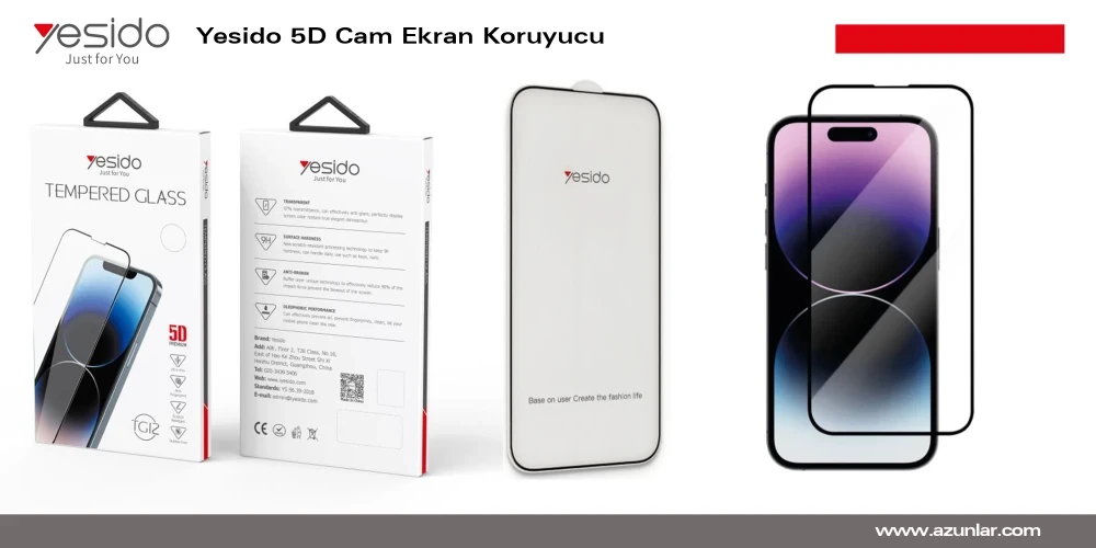 TG12 5D Cam Ekran Koruyucu