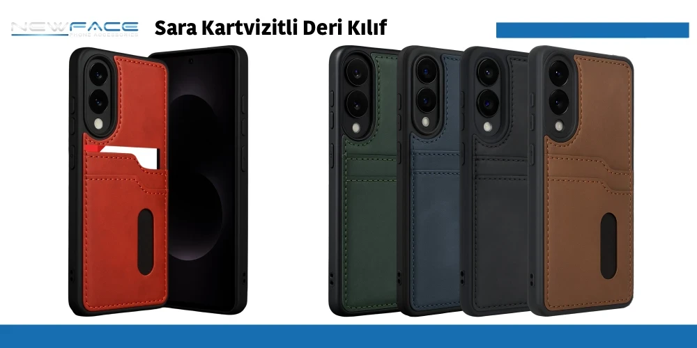 Sara Kartvizitli Deri Kılıf