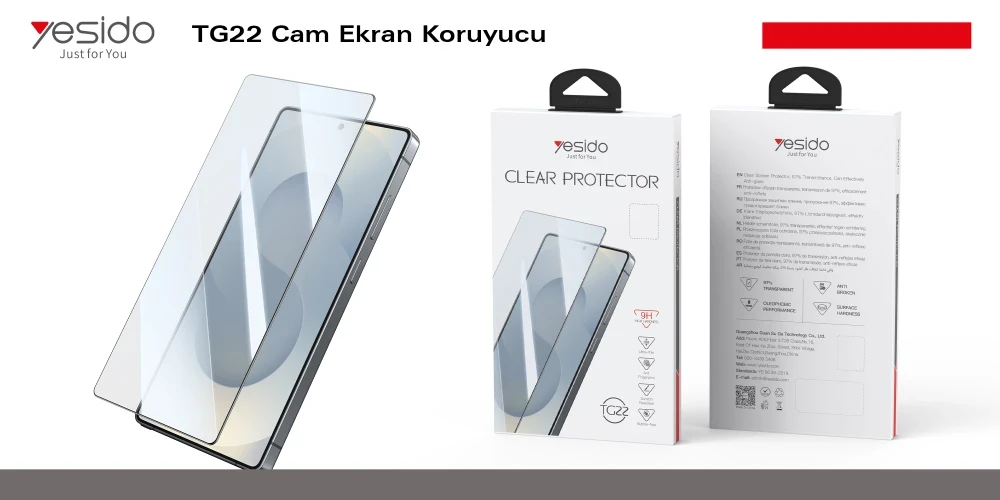 TG22 Cam Ekran Koruyucu
