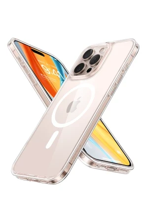 Torras Apple iPhone 16 Pro Max Diamond Clear Magsafe Kılıf - Şeffaf