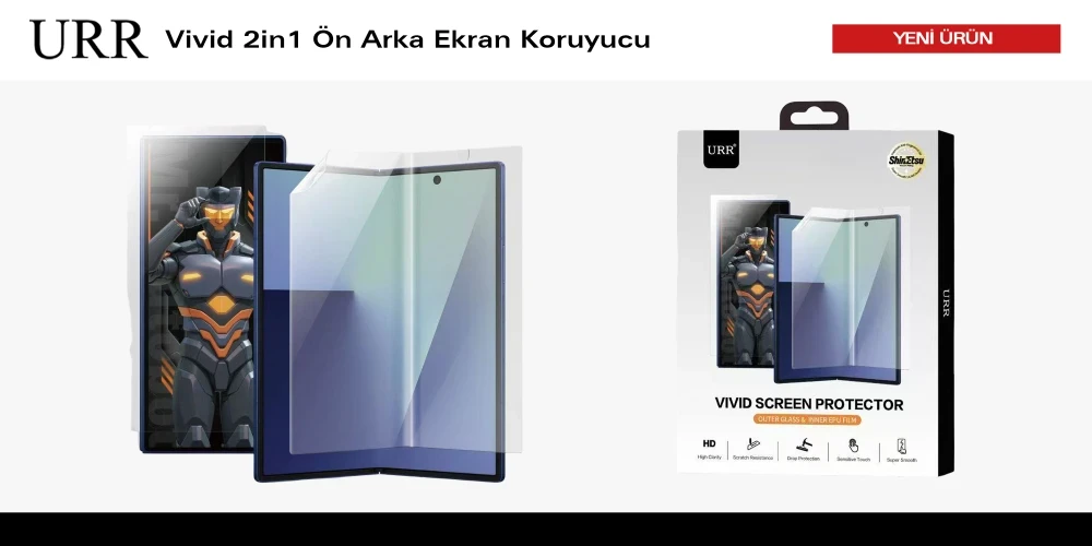 Vivid 2in1 Ön Arka Ekran Koruyucu