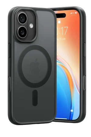 Torras Apple iPhone 17 Guardian Magsafe Kılıf - Siyah