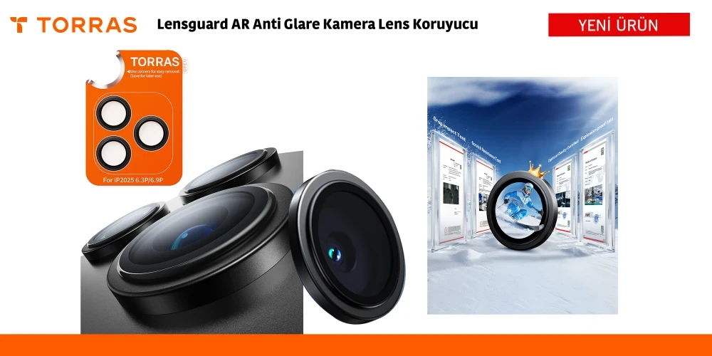 Lensguard AR Anti Glare Kamera Lens Koruyucu