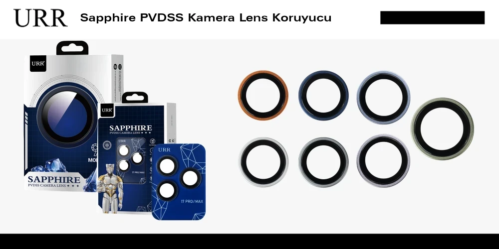 Sapphire PVDSS Kamera Lens Koruyucu