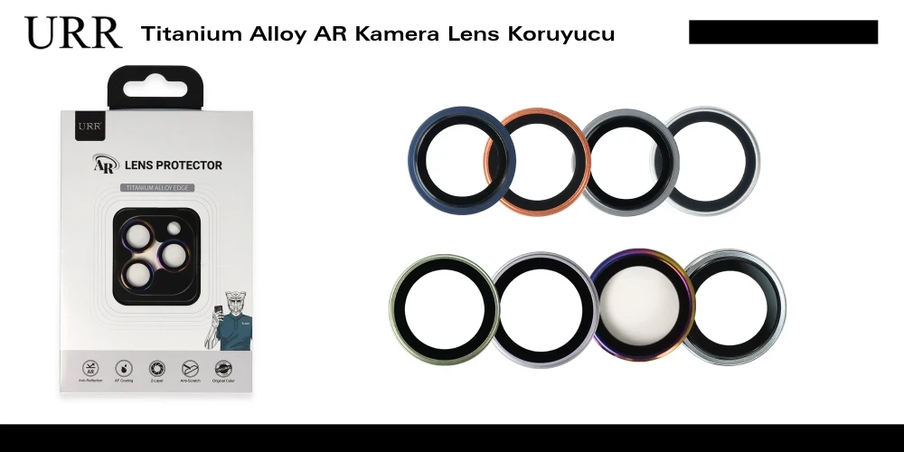 Titanium Alloy AR Kamera Lens Koruyucu