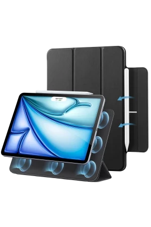 ESR Apple iPad Air 11 (2024) Rebound Manyetik Tablet Kılıfı - Siyah