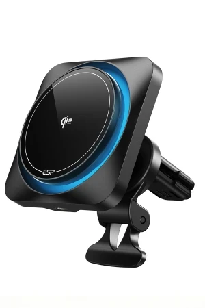 ESR Qi2 CryoBoost 15W Magsafe Şarj Destekli Araç Tutucu - Siyah